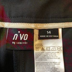 Lanctot  N’vo by Lanctot Black Crop pants